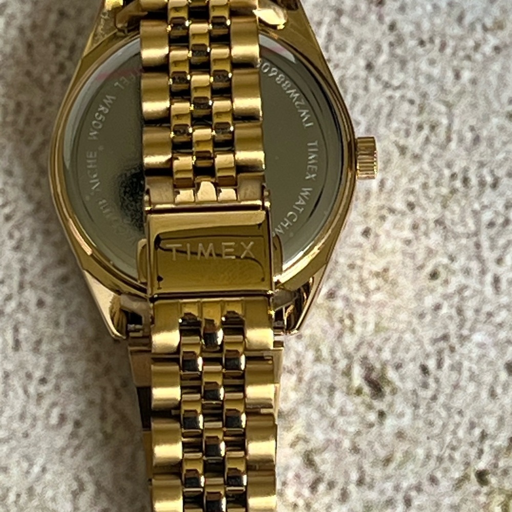 Timex Jacque Aiche blue aventurine sold out. New in Box. - Picture 3 of 6